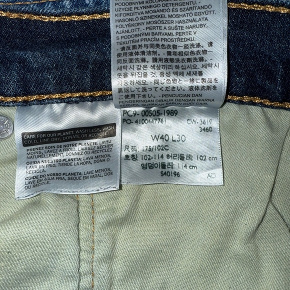 Levi’s Men’s 505 Regular Fit 40x30 - Picture 8 of 8